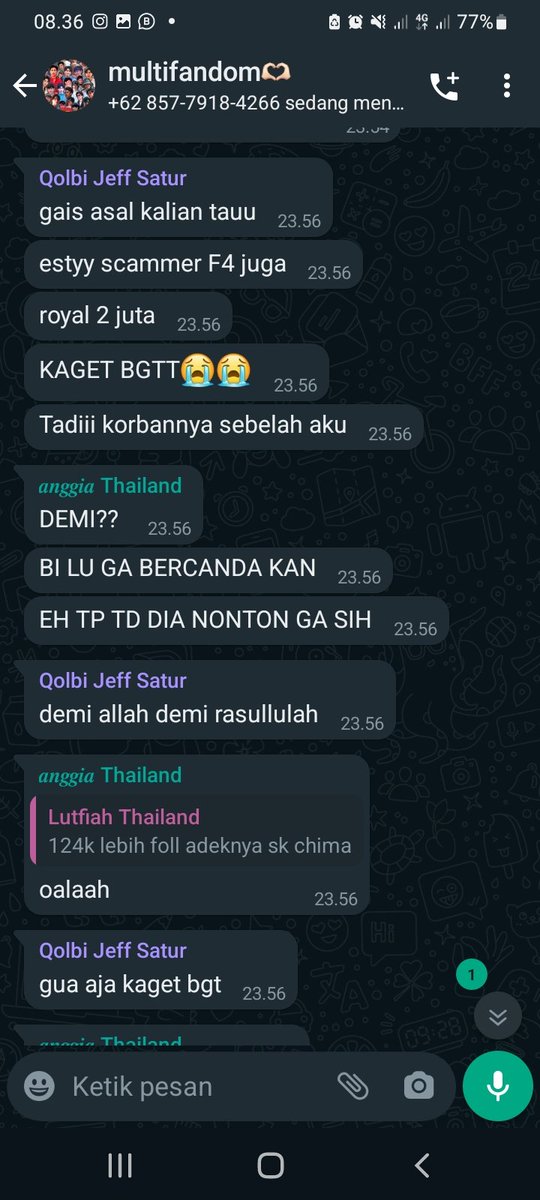 myidDNA's tweet photo. Esti Nur Sawitri mahasiswi @unyofficial 
Please bgt kalian harus viral in🙏
Manusia model dia gabisa di maafin
Pagi ini baca grup, ada yg kena scam tiket #Win1stFMJKT 
Mau marah mau nangis dengernya
Gue pernah ada di posisi itu
Semua bukti gue simpan dlm satu folder #Thread https://t.co/l8Fhz8gwSq