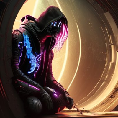 #NewProfilePic 🛸 

I’ve found my <a href="/PlayBlackMeta/">Black Meta🛸</a> identity. Just know that if I were a futuristic cyberpunk dude, this is what I would look like 🫡

#BlackMeta #NFT #NFTstudio #NFTCommunity #DigitalArt #NFTShill #NFTdrop #NFTs #NftAlpha