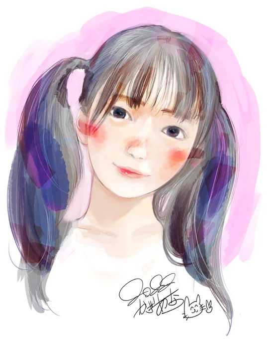 モデルさん絵みてもいいよ 