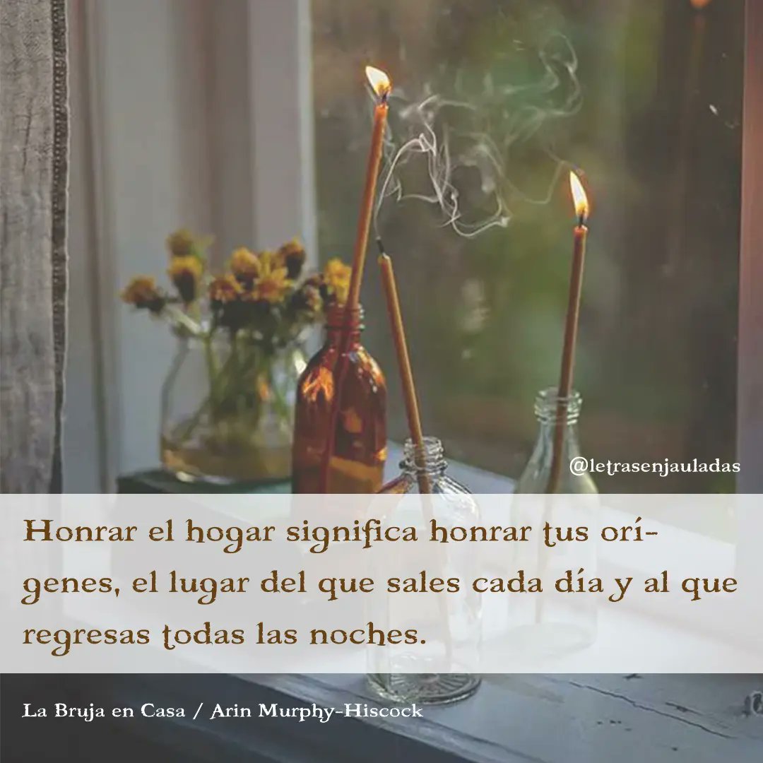 LetraEnjaulada's tweet photo. Frases del libro:

💜  La Bruja en Casa de Arin Murphy-Hiscock  💜 https://t.co/Uk12EVRW1A