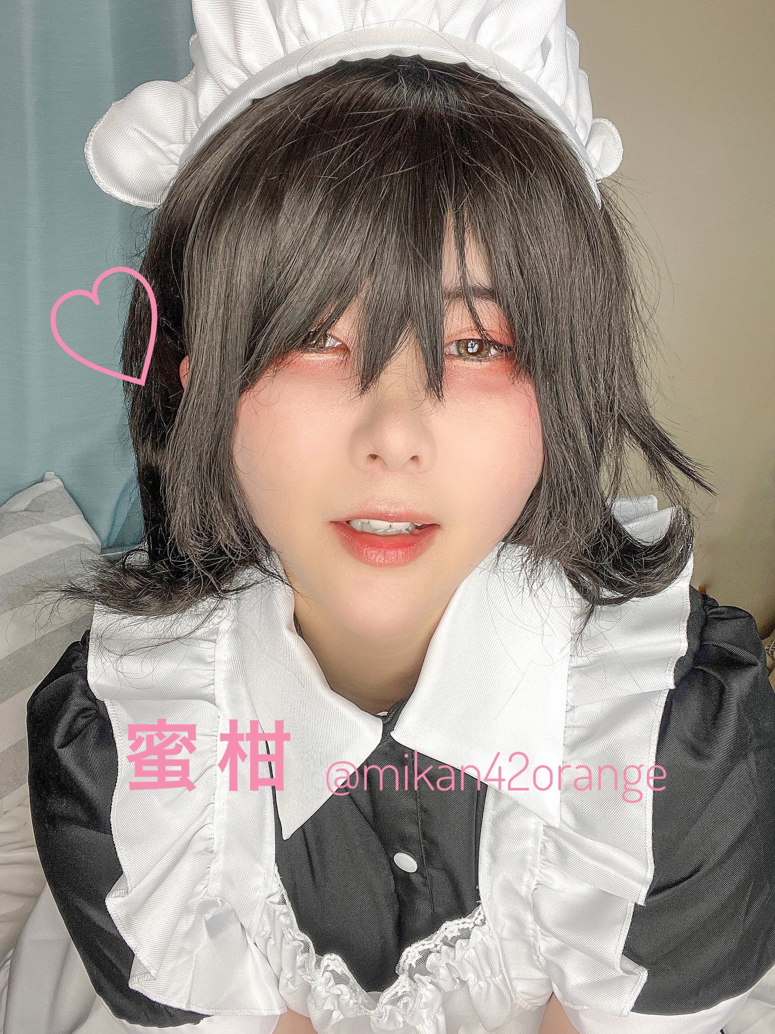 1 pic. みなさんおはようございます！ 本日は『ご主人様の言うとおり』なメイド仲間の蜜柑ちゃん（@mikan42orange ）を紹介します🍎💁‍♀️ 実は最近なかよしなんですよ🙌昨日も一緒におでかけしてきました🌸（ツーショット撮り忘れちゃった…） https://t.co/FJmaBtdtSy