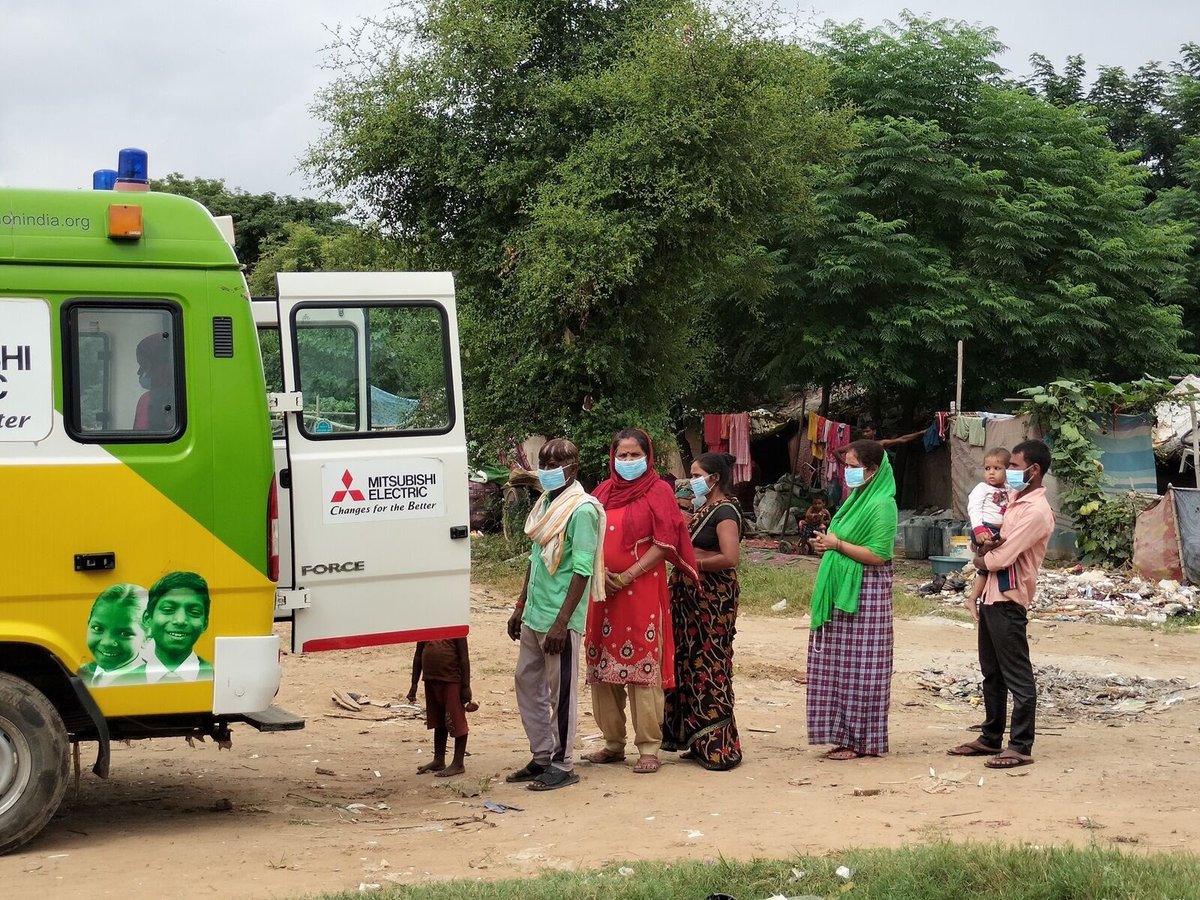 smilefoundation's tweet image. Since January 2022, more than 14,800 families from the villages of Manesar, Haryana have received free doorstep healthcare through Smile Foundation&apos;s #SmileOnWheels Mobile hospital.
As these people could not visit the hospital, we’re taking the hospital to them.
#HealthCannotWait