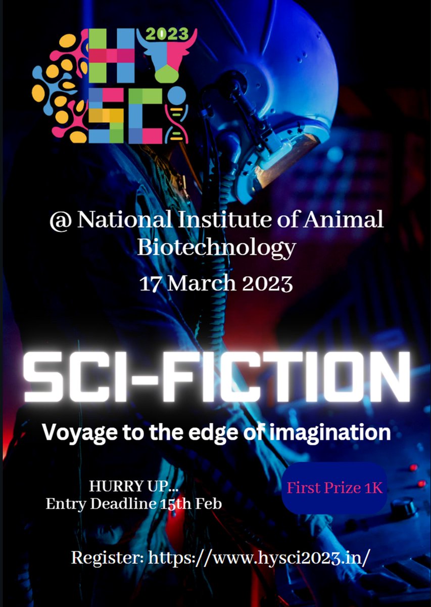 revealing our exciting prizes....
<a href="/HydNiab/">BRIC-NIAB</a> @HySci2020 
<a href="/ccmb_csir/">CSIR-CCMB</a> @DBT_CDFD <a href="/IITHyderabad/">IIT Hyderabad</a> <a href="/HydUniv/">Univ of Hyderabad</a> 
#phdlife #phdsofhyderabad #researchers #researcherlife #conference #scientificminds #symposium #hysci2023