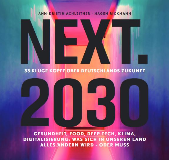 It has been a privilege to contribute a chapter on #foodtech to #next2030. A book focused on upcoming change, challenges & opportunities published by Ann-Kristin Achleitner & Hagen Rickmann on the initiative of @DIND Have a look dind.info/next-2030/ #next2030 #visionnext2030