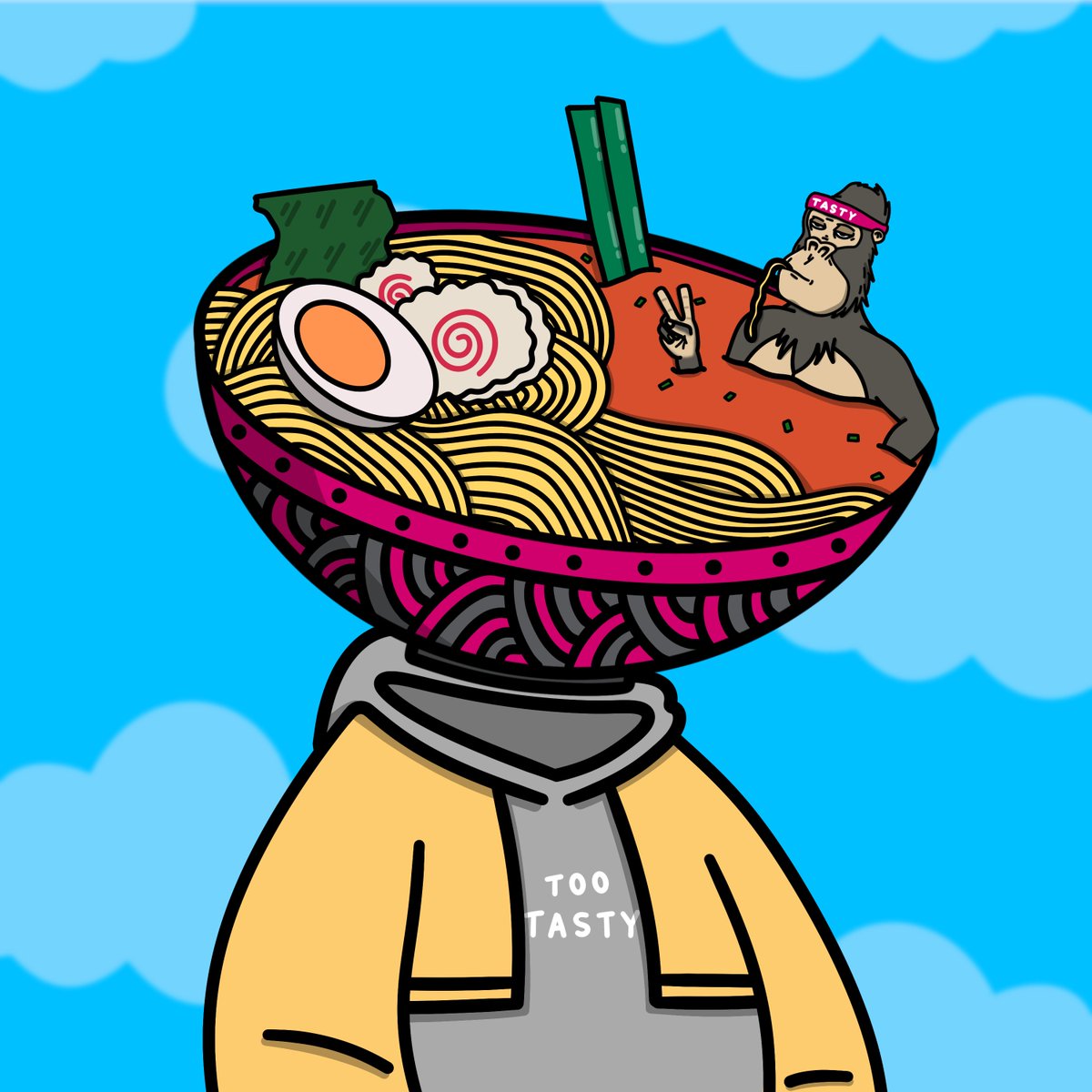 TastyTamadonNFT's tweet image. Collab with @ChilledKongs ? 

JK!!... Unless??🍜🤝🦍
 
#CNFTCommunity #CNFT #CNFTProject #CNFTCollection #CNFTCommunnity #CardanoCommunity #CardanoNFT