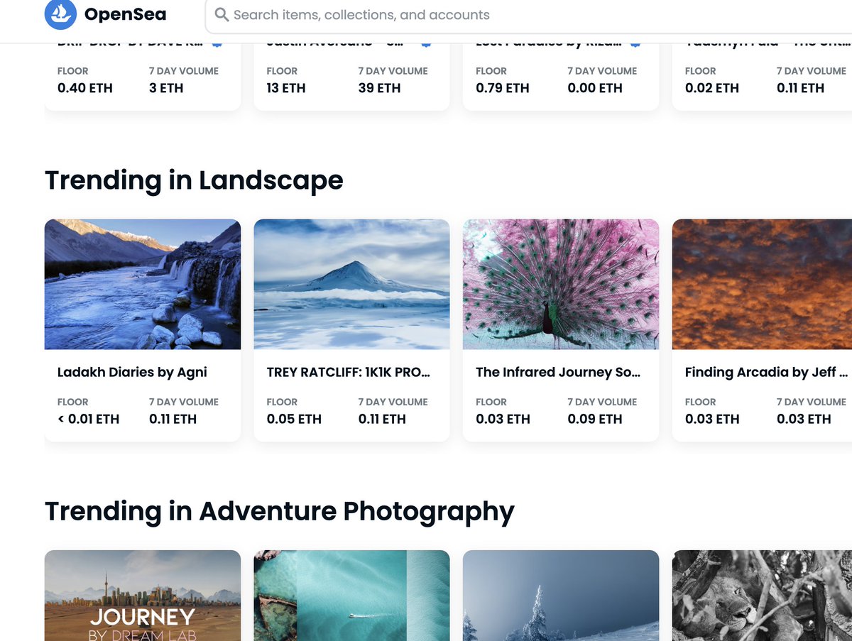Thrilled to announce that "Ladakh Diaries" continues to thrive with more secondary sales! It remains at the top spot on <a href="/opensea/">OpenSea</a>, and I couldn't be more grateful for all the love and support from you all