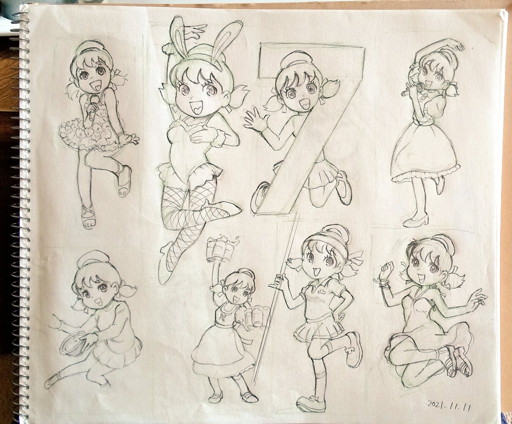 固定にしてる漫画を描くためにトト子ちゃん祭り開催したときの見て……。 