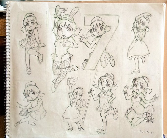 固定にしてる漫画を描くためにトト子ちゃん祭り開催したときの見て……。 