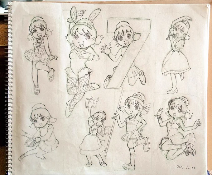 固定にしてる漫画を描くためにトト子ちゃん祭り開催したときの見て……。 
