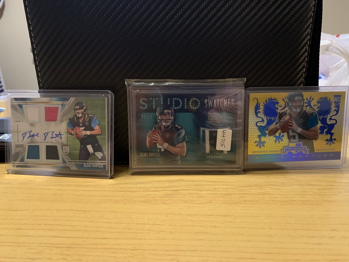 YBCollects's tweet photo. NEW ADDITION TO BB5 PC #blakebortles https://t.co/TSKNYHWLz7