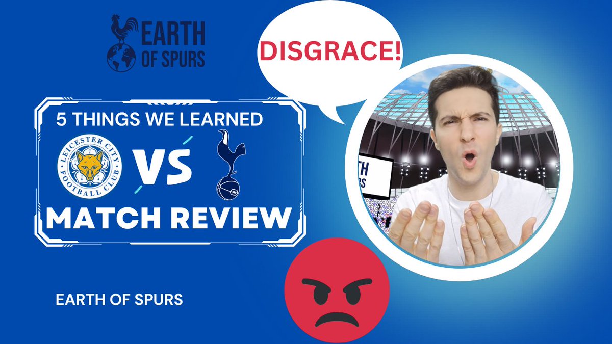 EarthofSpurs's tweet photo. WHAT WAS THAT!?!?! Leicester City Review https://t.co/UkwQlyRnrt via @YouTube #spurs, #tottenham, #tottenhamhotspur, #coys, #손흥민, #토트넘, #thfc, #premierleague, #LEITOT #leiceestercity https://t.co/P0T1JSIulK