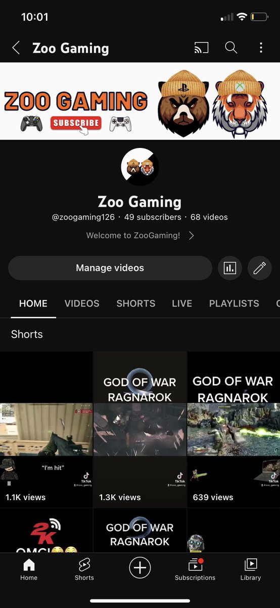 Zoo__Gaming's tweet photo. Appreciate the love y’all Day 5 SUBATHON Almost over!!! Let’s Keep Going Up Let’s Get Over 50Subs Before Midnight!!! #SubforaSub #Subathon https://t.co/Wy4cHFdc9j