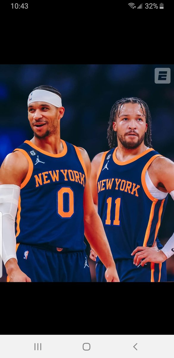 HARLEMDAKID's tweet photo. Josh hart lady's and GENTLEMEN 

Knicks win 💙🧡💙🧡💙🔥🔥 https://t.co/tKyzUEfAjm