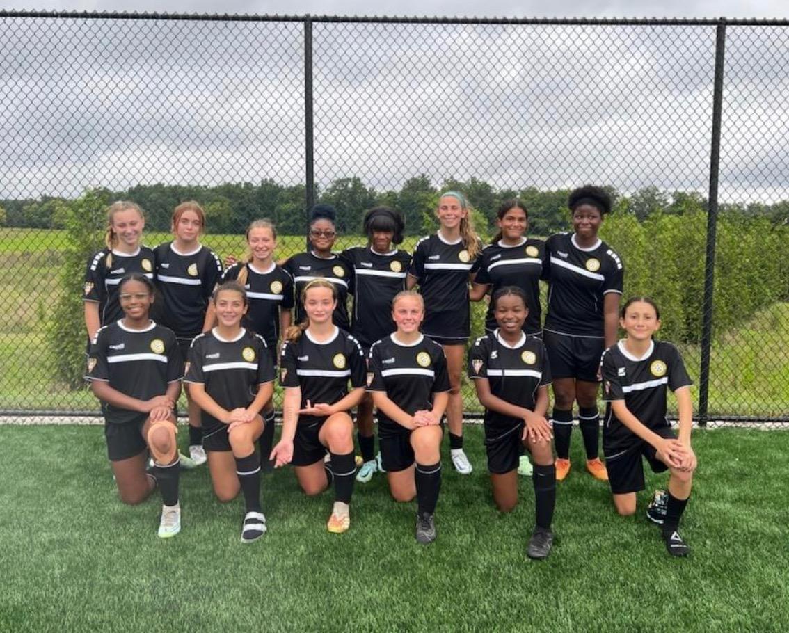 GoldenBallSocce's tweet photo. Our 2008 girls played well today in the Feature Weekend Showcase. They had a tie this morning and had a win this afternoon with a score of 3-1. Keep up the good work girls! https://t.co/q1qNHZsCc5