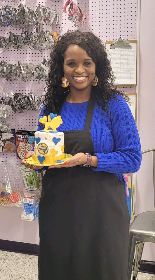 NHSChapterSgrho's tweet photo. What a busy Saturday the Nu Eta Sigma Chapter has had! Earlier today our Sisterhood committee hosted our first Gal-entines Event over at Over-the-Top Cake Supplies! Look at those beautiful cakes!
#SGHRO #SigmaSWR #NeverUnderEstimatedNHΣPoodles #PuttingSchertzOnTheMap https://t.co/fFzEO8elE6