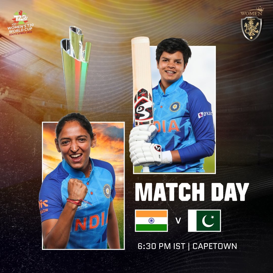 It's India v Pakistan Day 🇮🇳

Let's join us to cheer our #WomenInBlue 💙

Come on girls! It's your day, make it count. ⏳

#BlueKnowsNoGender #HerStory #INDvPAK #INDvsPAK #T20WorldCup2023 #T20WorldCup #TeamIndia #CricketTwitter #WPL #WPLAuction