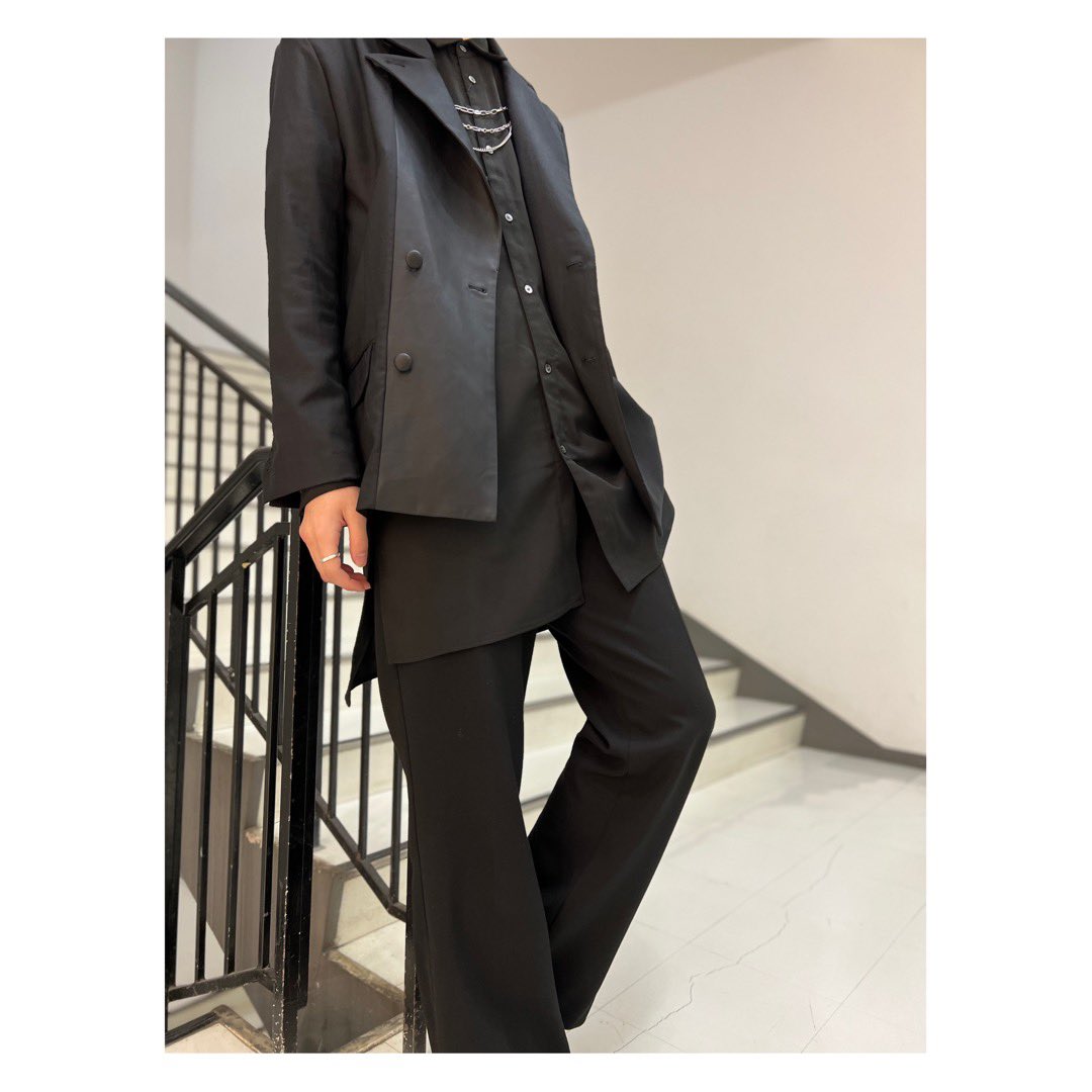 BAFNxN's tweet photo. 〜NEWTRAL TOKYO/NO ID.〜

2023 S/S collection✨
【スイッチングダブルブレスト2-JKT】
color：BLACK/size：②

#noid #newtral #newtral_tokyo #painting #fashion #ootd #kawaii #emo #staff #ss #todayscode #spring #springfashiontrends https://t.co/HUbMmapIKz