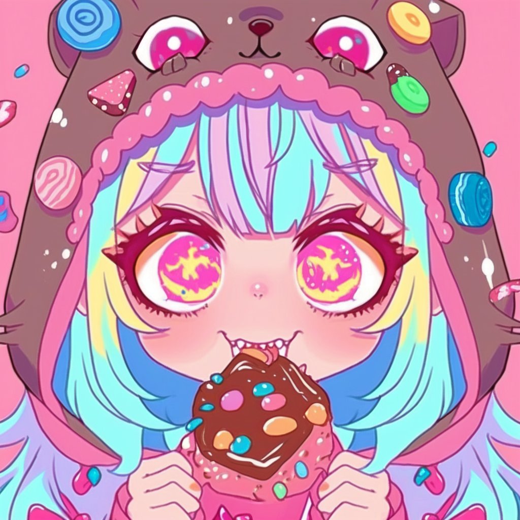tete_AI_art's tweet photo. 👾#pop_monster 👾
バレンタイン企画❤🍫🎁
かわいいバレンタインver.のmonsterちゃんNFT を ランダムで各1名様に #giveaway 🎁

1⃣Follow
@tete_AI_art 
@CryptoYokai_NFT 
 
2⃣ 💜＆RT
（引用RTは当選確率🆙）
3️⃣@tete_AI_art の固ツイ💜&amp;RT

⏰2/14㈫20:00〆

#AIイラスト https://t.co/lRitiAlvC3
