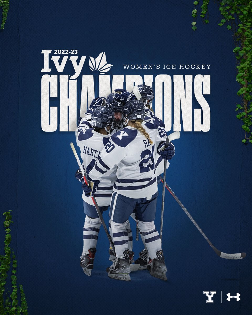 YaleWHockey's tweet photo. Dalton Nets Game-Winner; Bulldogs Clinch First-Ever Ivy League Championship

READ ➡️ https://t.co/EBsvjj0u5u

#ThisIsYale https://t.co/b81tEmWhTU