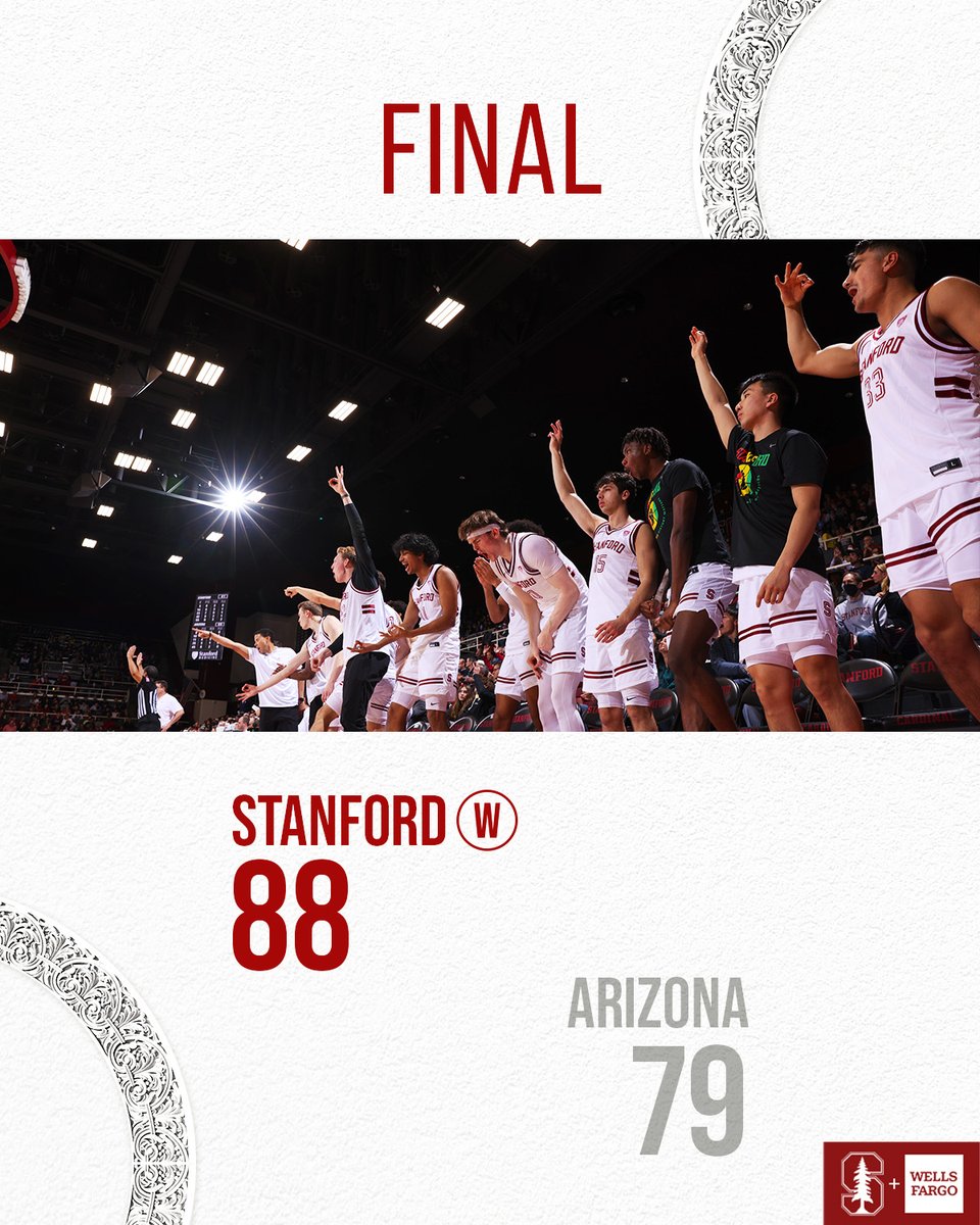 DOWN GOES NUMBER 4 😤 

#GoStanford x <a href="/WellsFargo/">Wells Fargo</a>