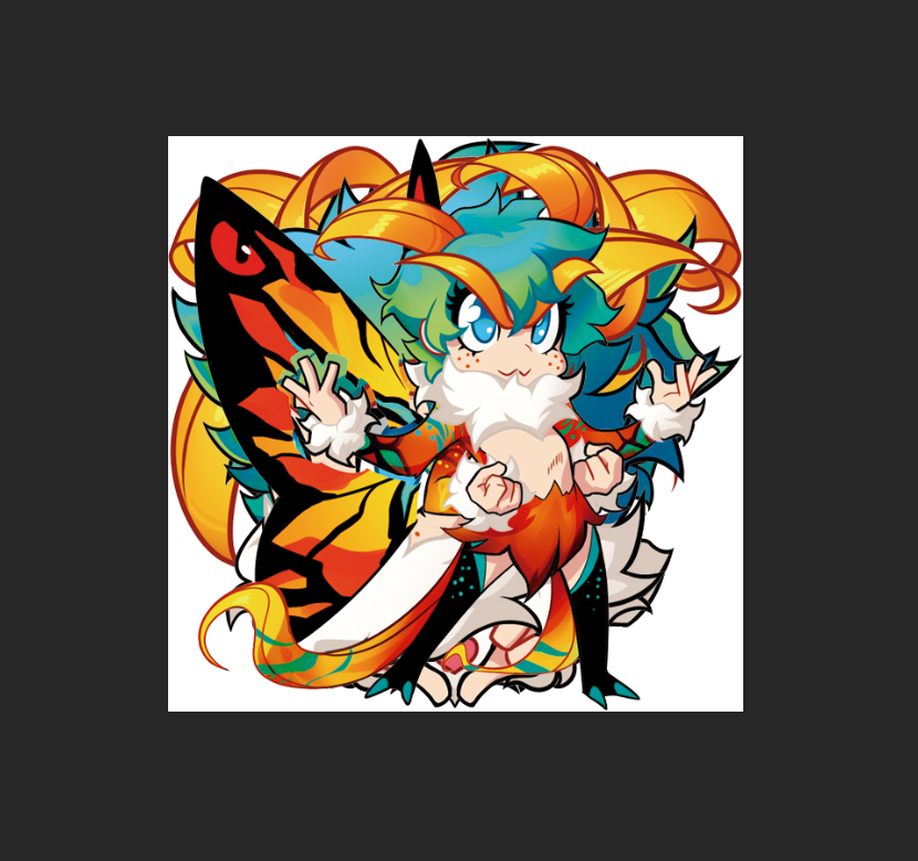 KeiitStore's tweet image. #Gocchan and #Mosuku stickers are finished and ready for the printing ✨🖨️