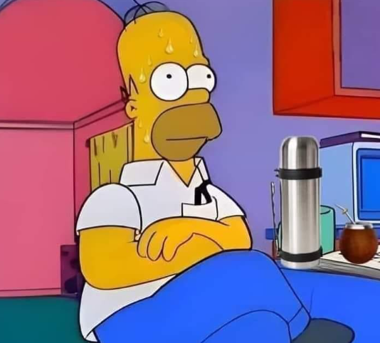 Yo esperando que llueva y se ponga fresquito