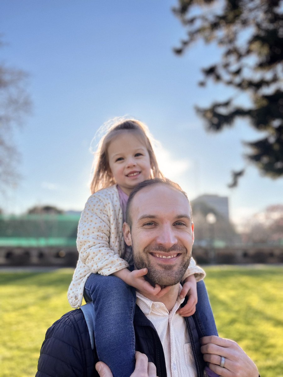Got to see my buddy @IvanKander for the first time in almost seven (!) years, and while we didn’t get a picture together, he was kind enough to snap this one of me and my youngest.