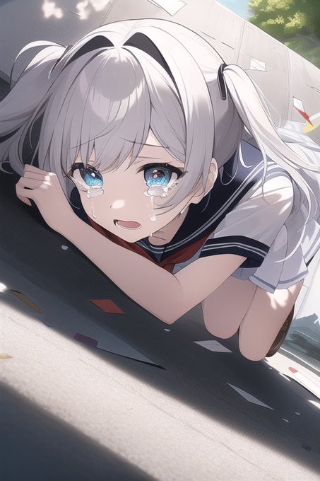 「AIはコケる絵が描けない」
AI 