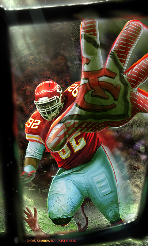 ChrisSembower's tweet image. Dontari Poe.

&quot;Facetime&quot;

2013. #Posterized #ChiefsKingdom