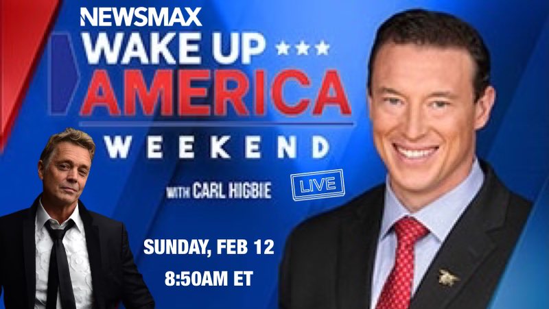 YEE HAA!! See you all bright & early on @NEWSMAX!