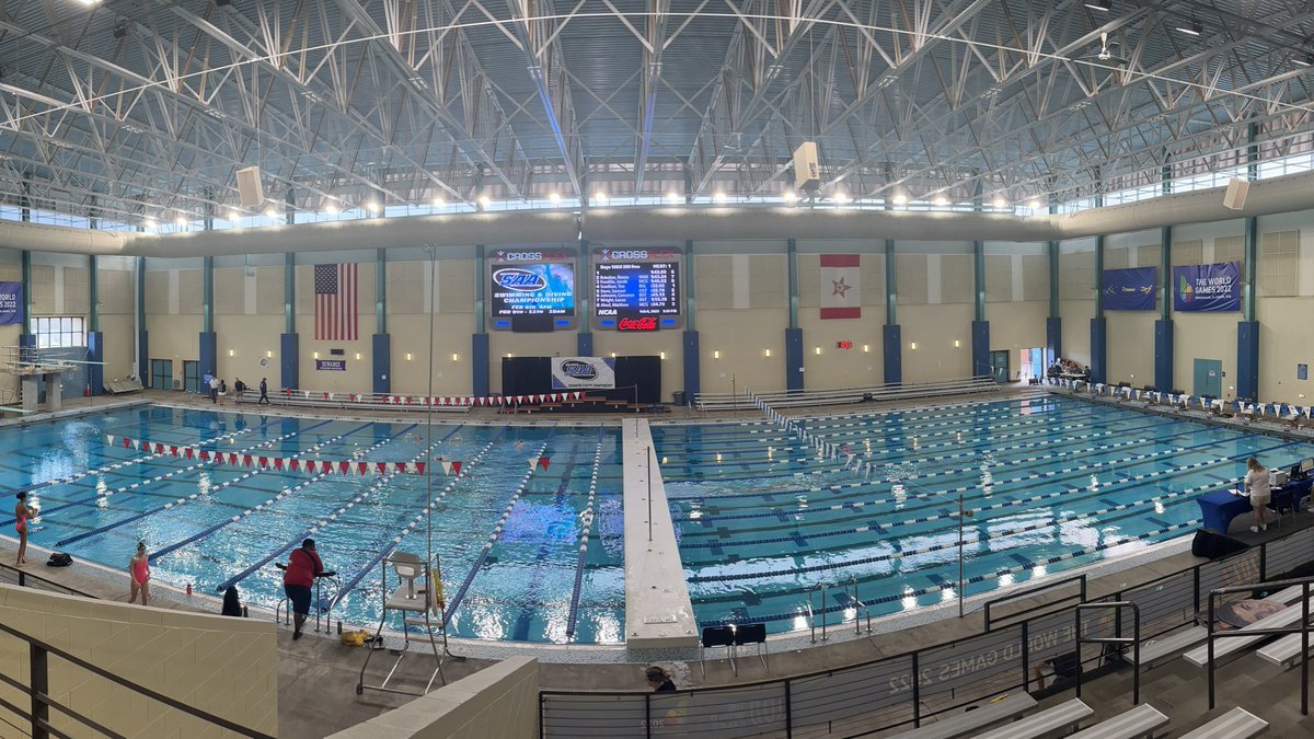 SAA_Sports's tweet photo. That's a wrap from the Birmingham Crossplex - congrats to the SAA's big winners - 
Women's Newcomer of the Year: Caroline Lee (Centre)
Men's Newcomer of the Year: Jack Whitten (Rhodes)
Women's High-point Diver of the Year: Anna Cate Goodson (BSC)
1/2 https://t.co/4kNGrlOEJa