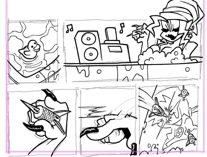 LRT- In honor of the boyfriend Nendo, I've been workin on a comic that I'm doing line art for.... LIVE!!

https://t.co/trnxgSQ506 