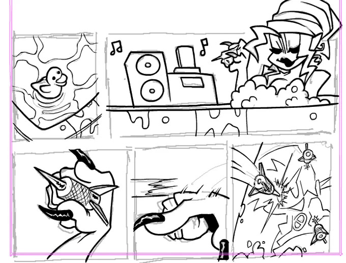 LRT- In honor of the boyfriend Nendo, I've been workin on a comic that I'm doing line art for.... LIVE!!

https://t.co/trnxgSQ506 