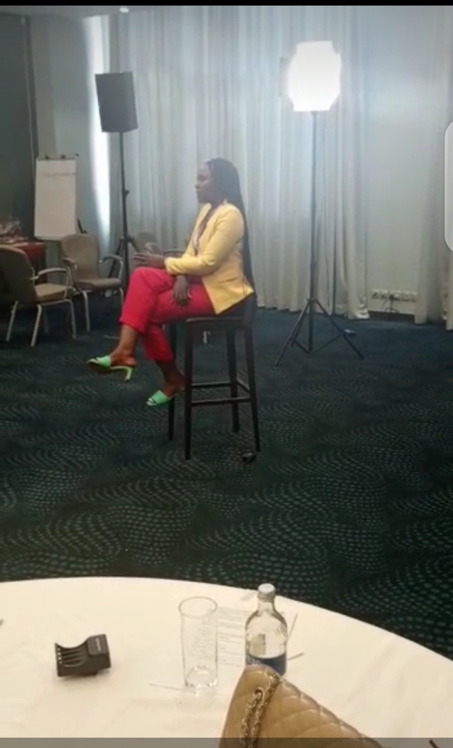 AllianceHealthy's tweet photo. Having an interview 
@AumaPaul2 https://t.co/UT671mibew
