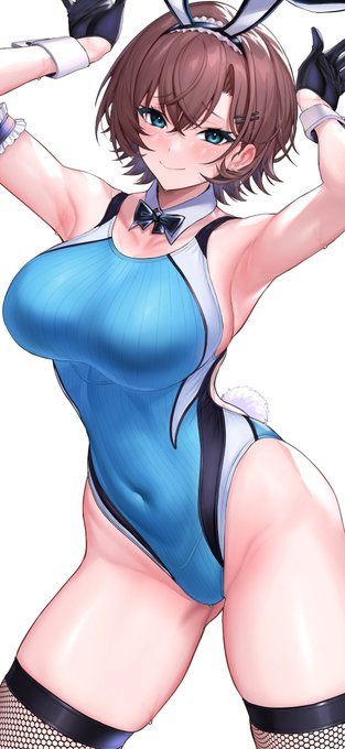 BINDing様にてオリジナルフィギュア「競泳水着バニー 宮瀬川 夏海」が制作進行中です!よろしくお願いします! 