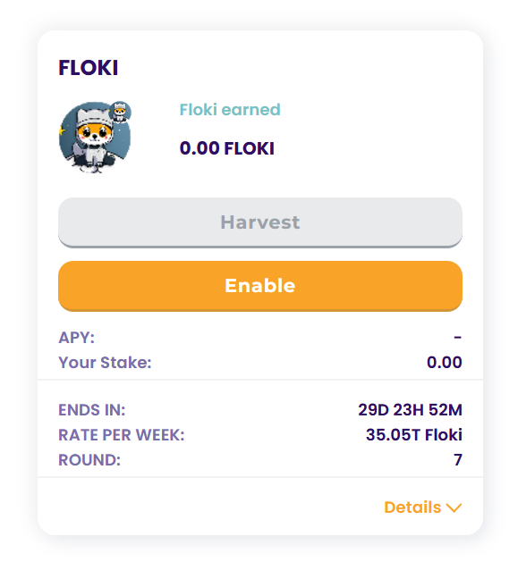 babymoonfloki's tweet photo. We launched #BabyMoonFloki staking!
Stake BMFLOKI and earn BMFLOKI.
Stake: https://t.co/OezPCySDEz https://t.co/Oo1q0QWhP6