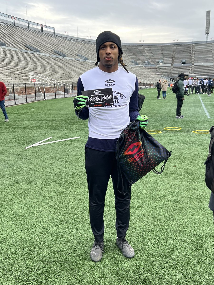 Blessed to be Officially invited to the All American showcase in Houston May 20-21 and being the CB MVP. <a href="/youareathlete/">You Are Athlete</a> <a href="/ShockDoctor/">Shock Doctor</a> @
