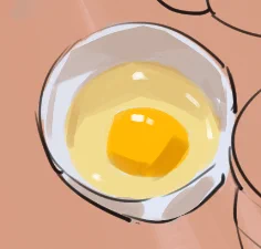 this is the best egg ive painted in my life 