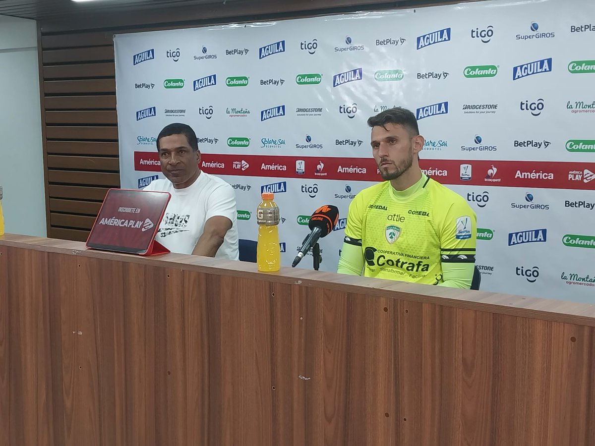 Los Campeones on Twitter "RuedaDePrensa Washington Ortega guardameta