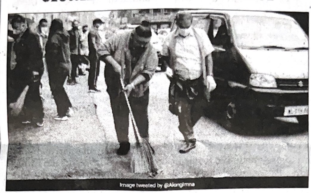 SanaMeitram's tweet photo. #KeepClicking #KeepCleaning A new slogan for the #Swachh Bharat Mission which is the vision of our Hon’ble PM @narendramodi ji. A great salute to @AlongImna ji for your commitment & dedication. Long live @AlongImna ji & team. 🙏🙏🙏🙏🙏 @JPNadda @blsanthosh https://t.co/aLyEoyvIp3
