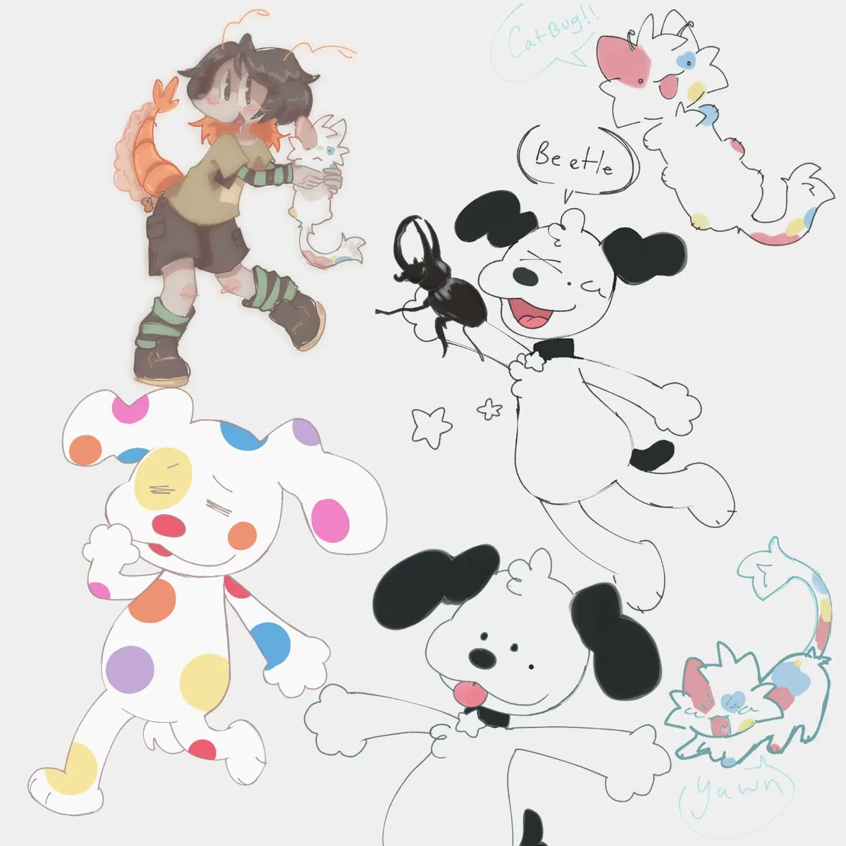 FR1EEDSHRIMP's tweet photo. Puppy babies . https://t.co/hkXMVPTpav