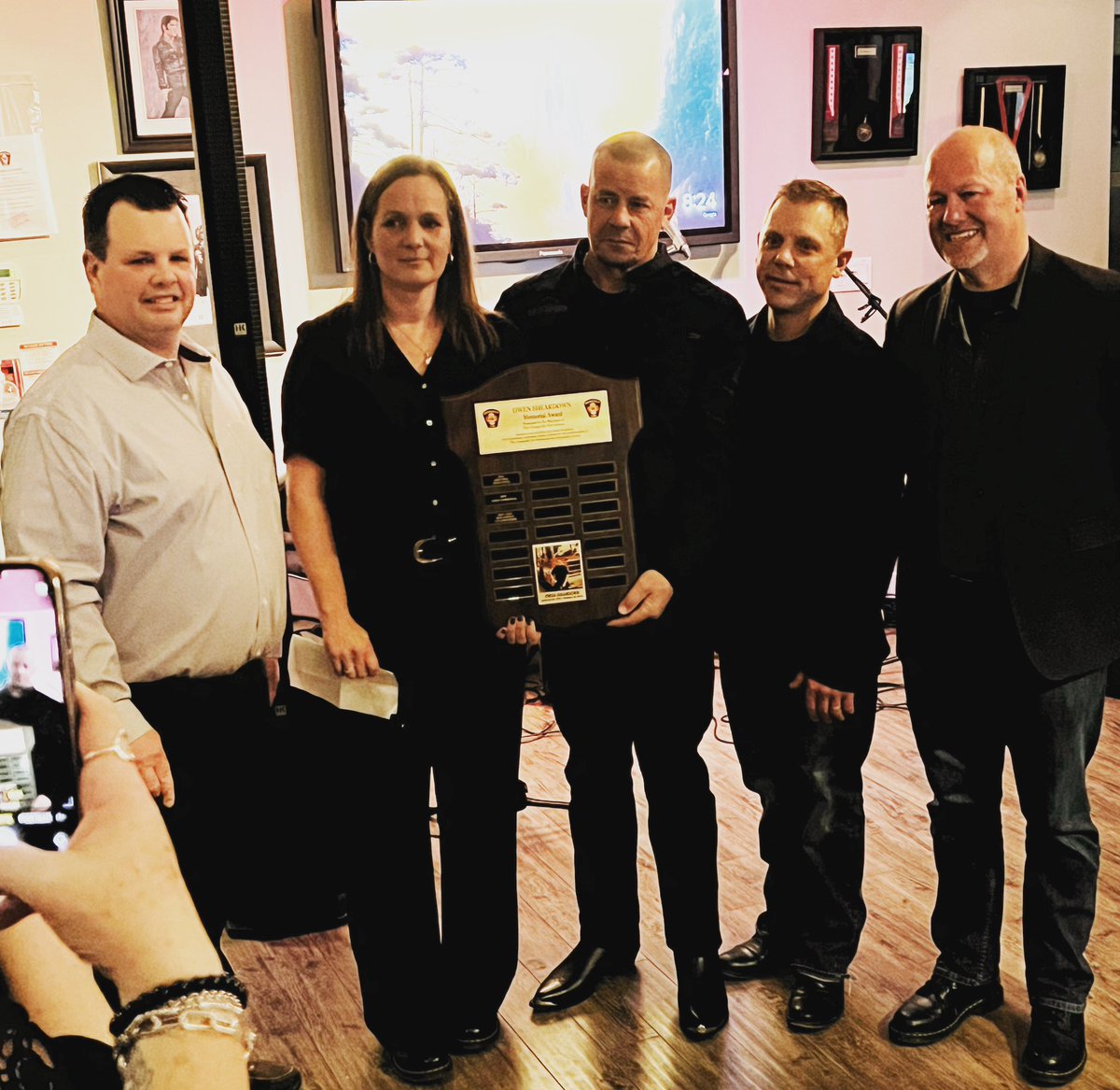 lisa_posty's tweet image. Tonight we celebrated @OrangevilleFire and recognized the sacrifices of their families. Congrats to Chief @OFD102 40 years of service is incredible!Congratulations to Colleen Adams &amp;amp; Mike Kohout - winners of the Owen Sheardown Memorial award! #RootedInCommunity #ThankYouAll