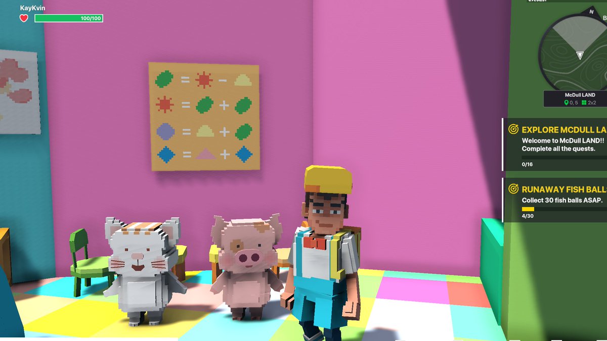 KK_vill's tweet photo. @TheSandboxGame I found McDull in McDull LAND! 🐷 #LunarNewYearTSB https://t.co/OFHR3cimGF