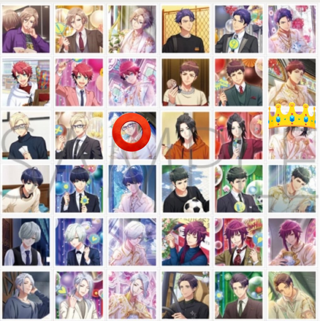 yu_mi0321's tweet photo. 【交換】A3! ましコレ Vol.5 通常

【譲】咲也.真澄.綴.シトロン.千景.天馬. 幸.椋.三角.一成.十座.太一.左京.紬. 丞.密.誉.ガイ

【求】画像3.4
⭕️→各1枚ずつ(コンプの為)
👑→複数枚求めております。
郵送での交換希望です。
検索からでもお気軽にお声掛けください。
よろしくお願い致します！ https://t.co/XsiBCwyOhx
