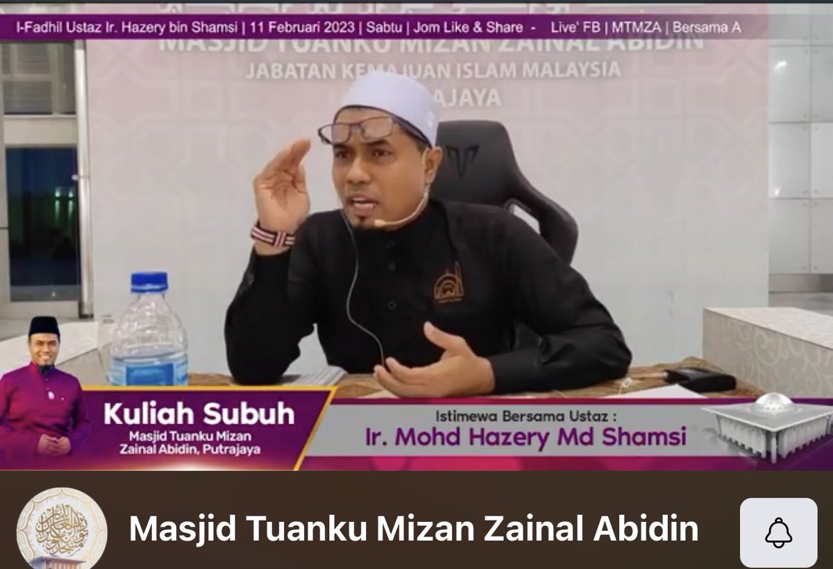 Ir. Ust. Hazery tweet media