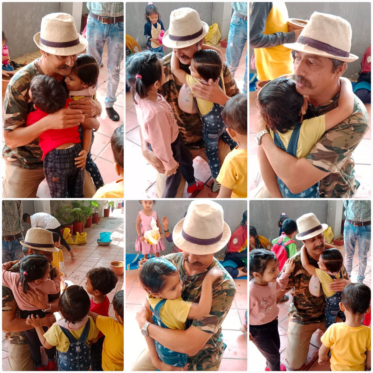 Just like any other subject #environmentaleducation must begin in Playgroup! पर्यावरण संस्कार!