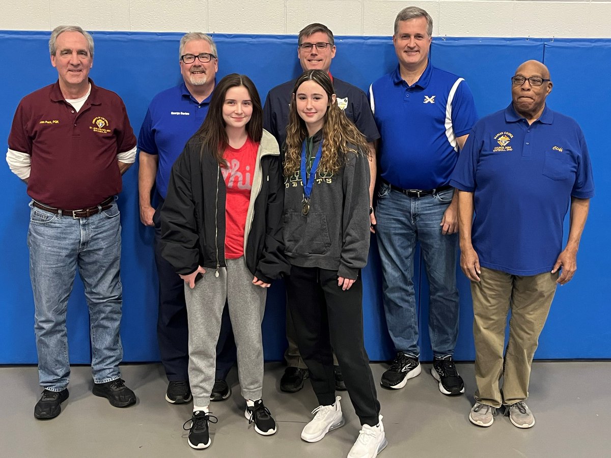 Humbled to win the District Championship for the Knights of Columbus free throw shooting competition! On to Regionals! TY to KOFC overall &amp; honored to represent St. Pius &amp; our district! Congrats to runner-up Leah Stacklin! It was great to meet you and compete with you! LETS GO!!!