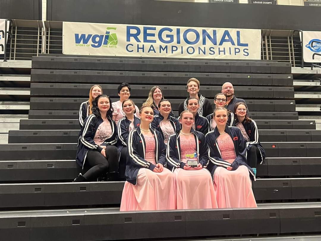 LHS_Marching's tweet photo. Congratulations to our Winter Percussion for a 3rd place finish in Albany and our Varsity and JV Winterguards for becoming WGI Regional Champions in both of their classes! @LCSDOfficial @LCSDFineArts @BrettRWoodcock @MrLawrence_LCSD https://t.co/3vgQDDWWD6