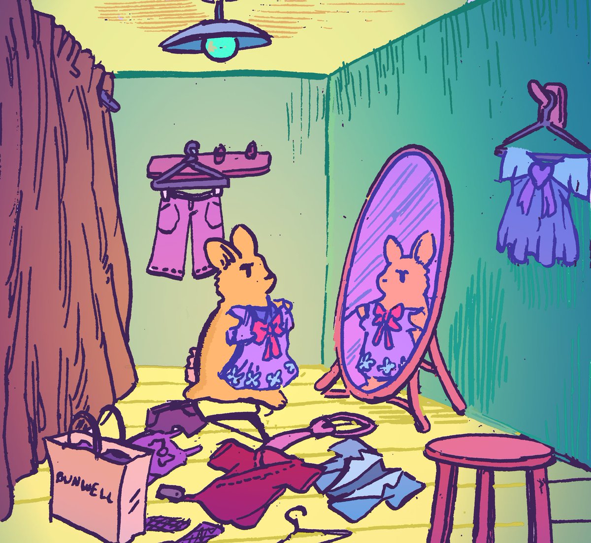 CinCin Bunny πΊπΈπΊπ¦ on Twitter "RT willquinnart Daily bunny no.2030 is