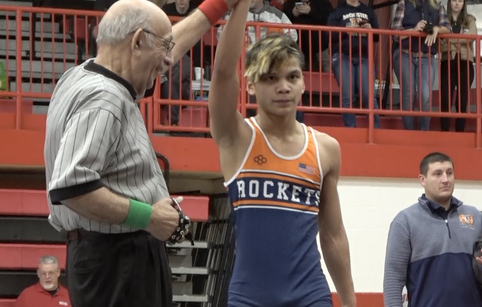 Channel1450com's tweet image. Hull and Reif Highlight 2A Wrestlers Qualifying For State From Highland channel1450.com/2023/02/11/hul…